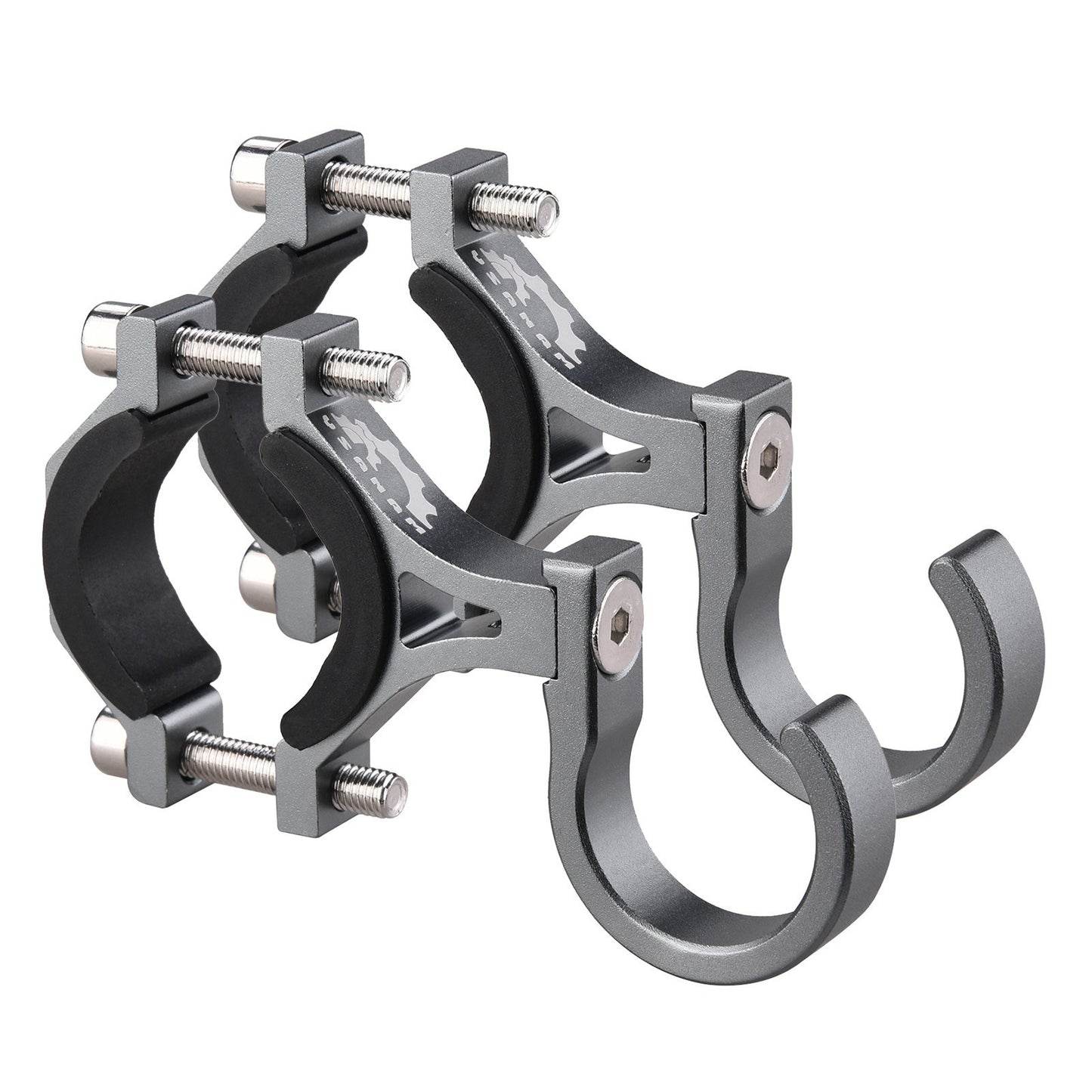 Aluminum Alloy Universal Bicycle & Motorcycle Hook - Multifunctional Helmet & Bag Holder (2 PCS)