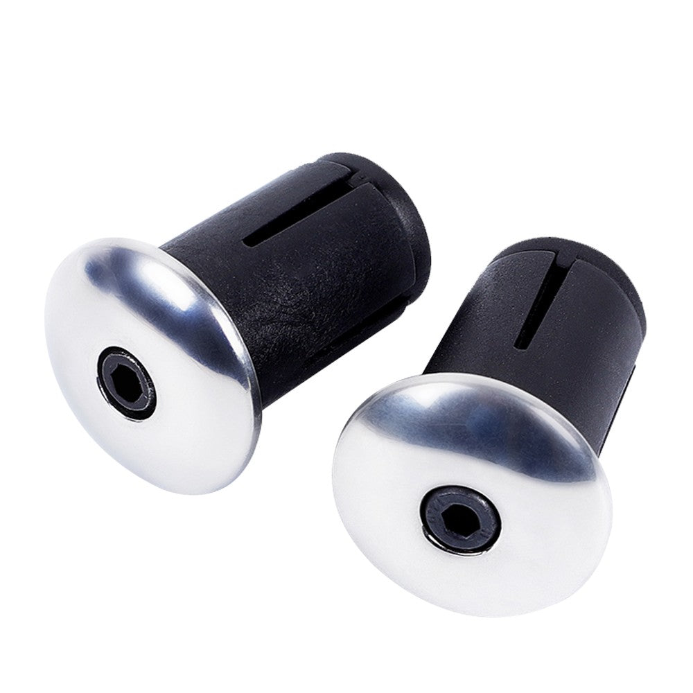 West Biking Aluminum Alloy Handlebar End Plugs - 1 Pair Bicycle Grips for Road Bikes