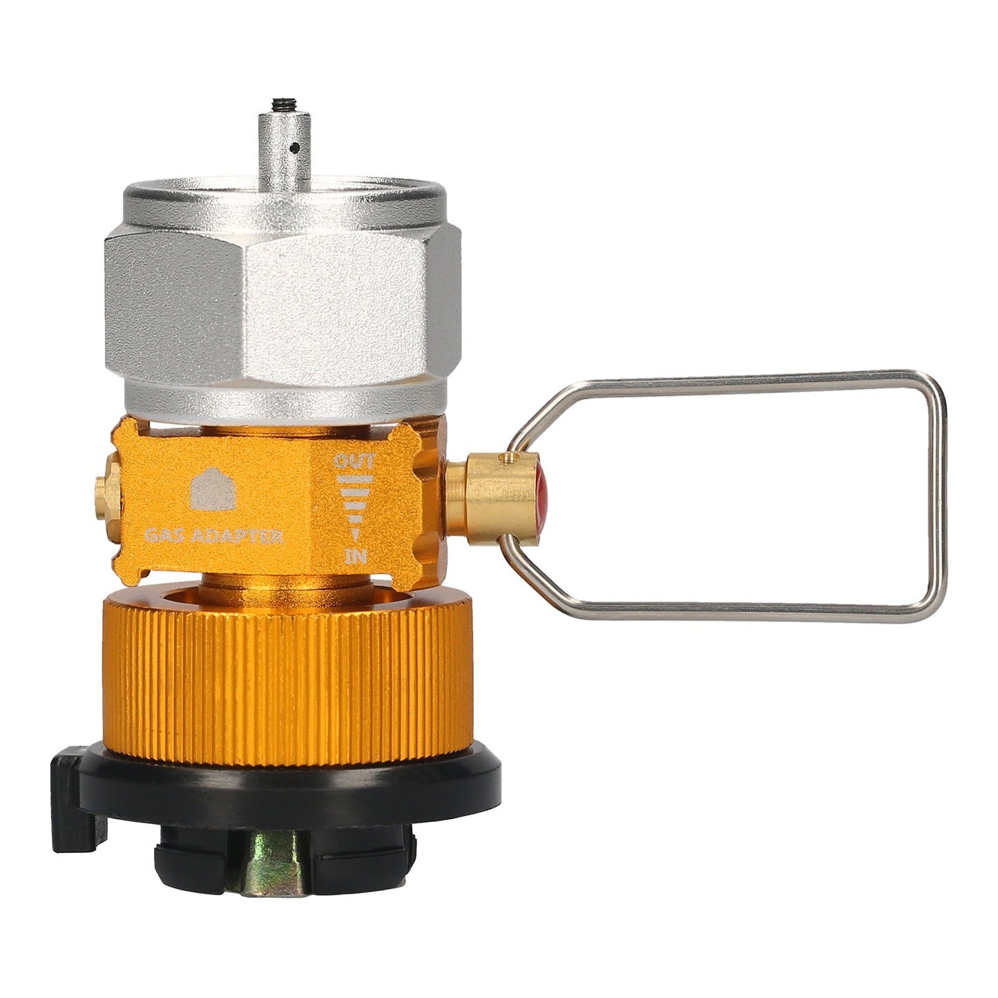 Camping Gas Saver Adapter: Tank Conversion Valve for Hiking & Fishing