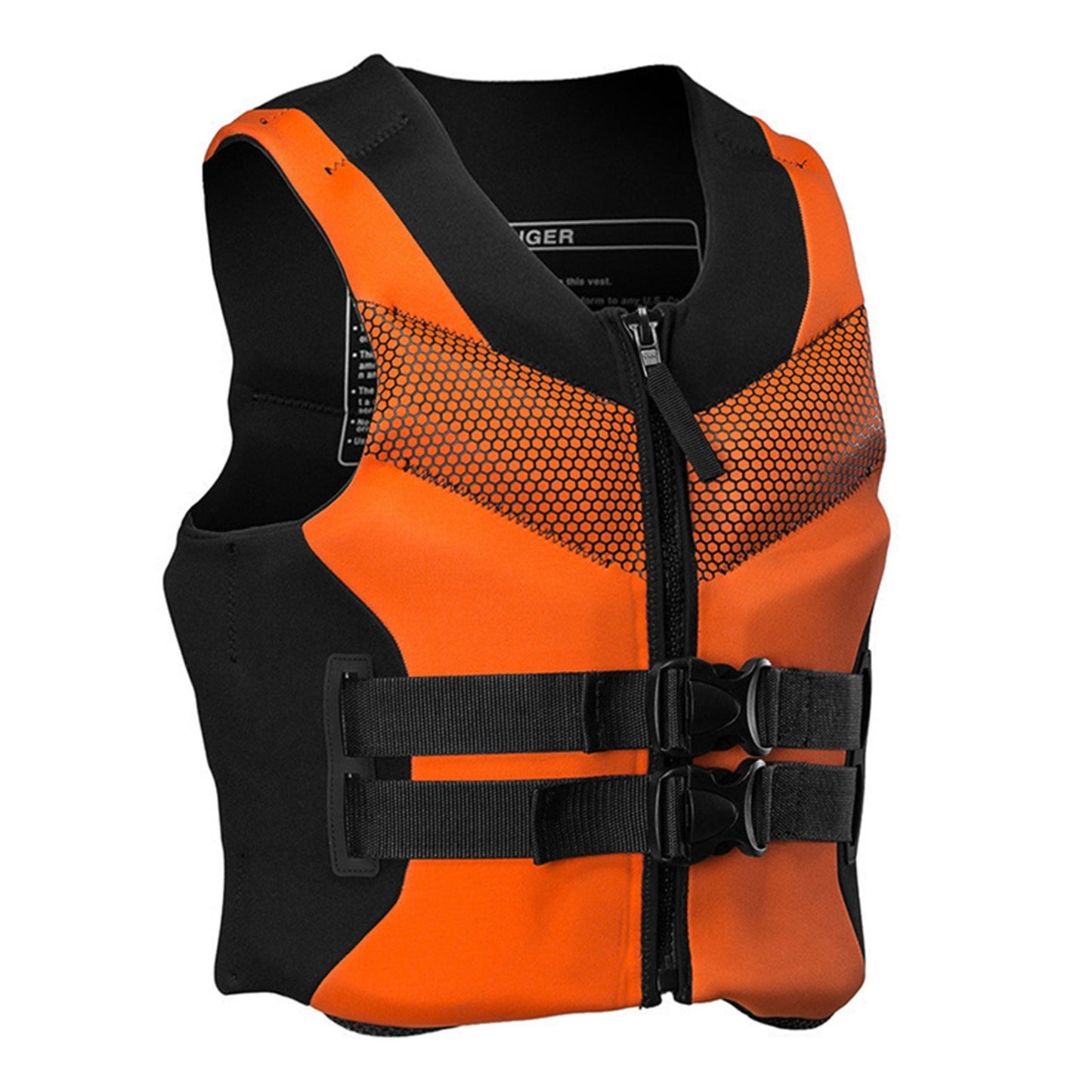 Adult Portable Life Jacket Vest for Sailing, Water Skiing, and Water Sports Safety