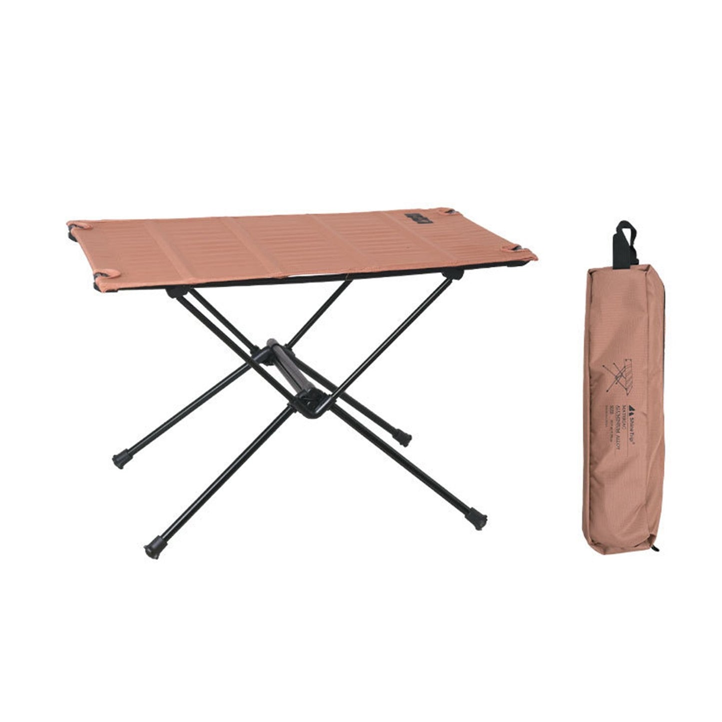 Portable Aluminum Folding Picnic Table for Outdoor Camping, Hiking, Beach, Cooking & Backyard Use