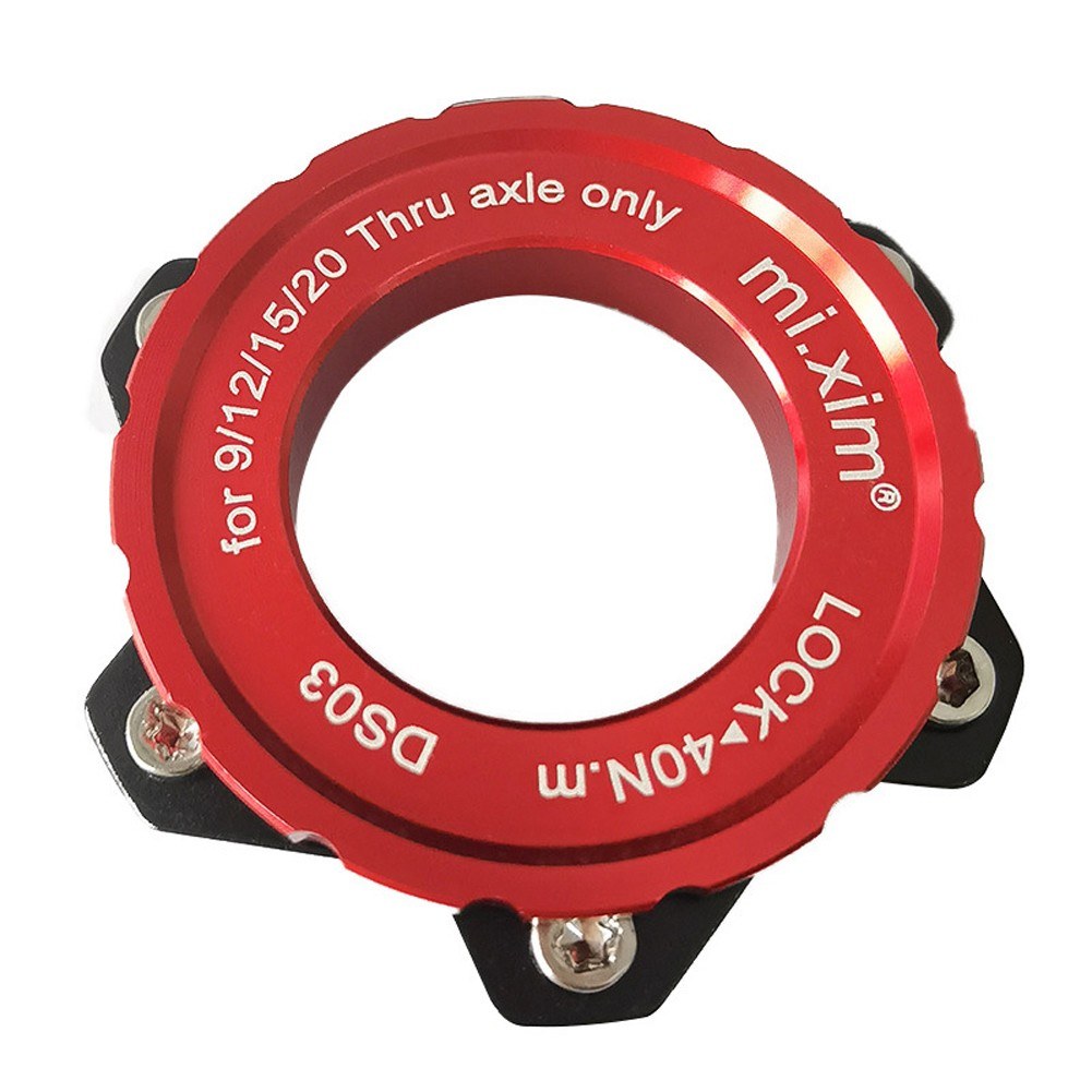 6-Bolt to Center Lock Adapter for 6-Hole Brake Disc Conversion