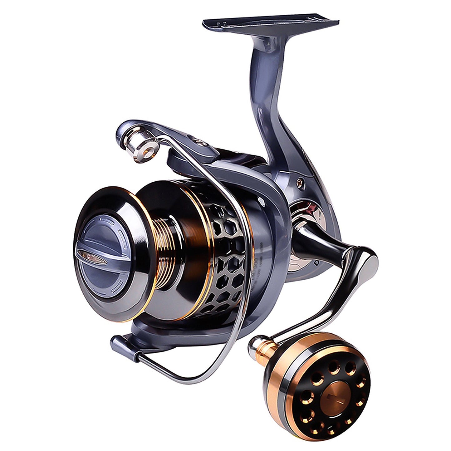 Interchangeable Spinning Fishing Reel with Full Metal Spool & Bait Casting