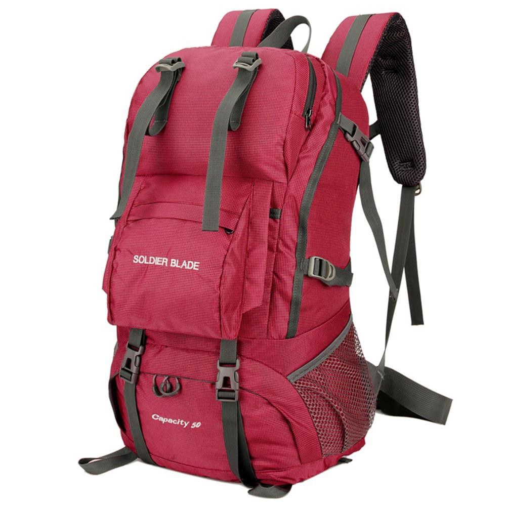 50L Waterproof Breathable Outdoor Backpack for Mountaineering, Cycling, and Travel