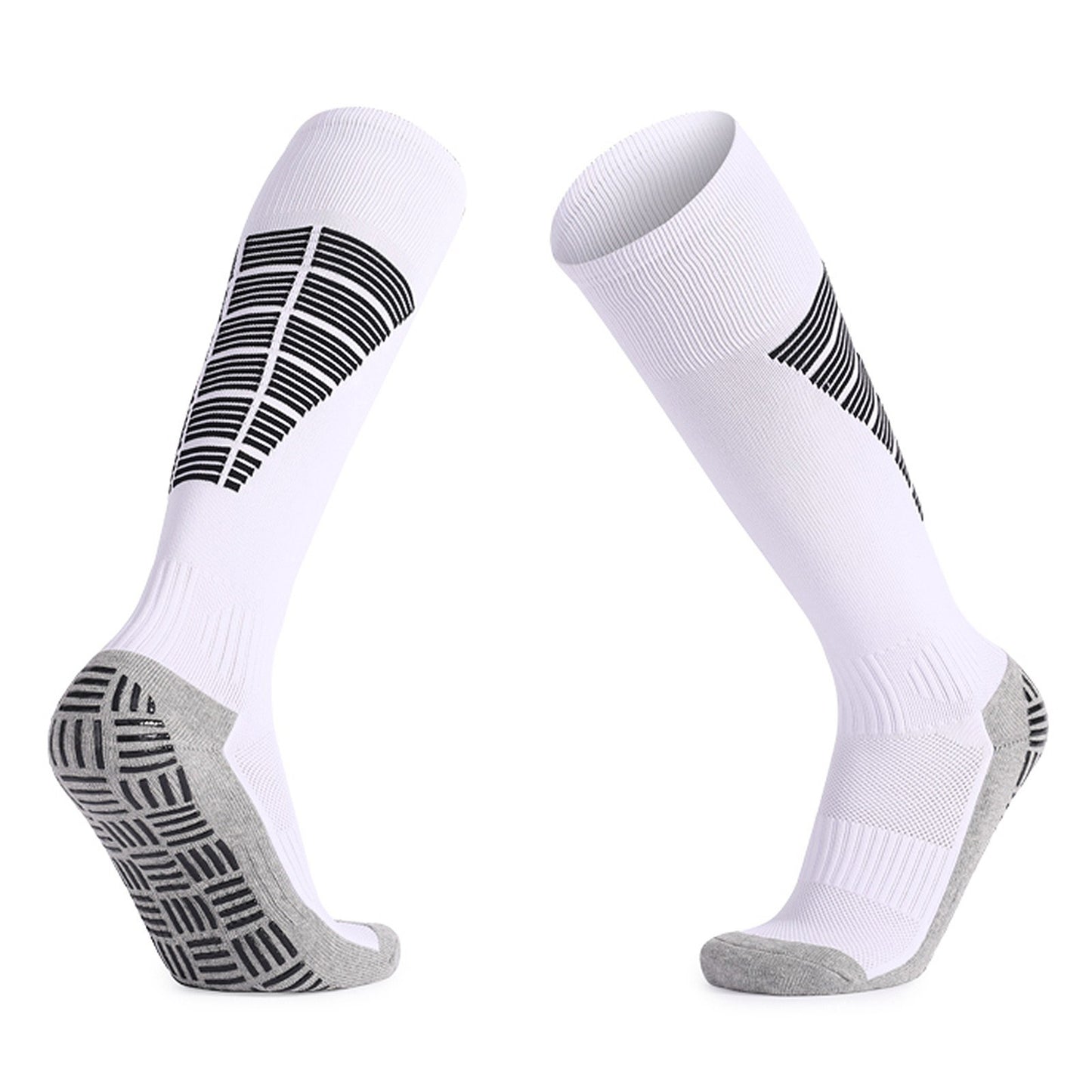 Knee High Anti-Slip Athletic Socks for Running, Training & Football