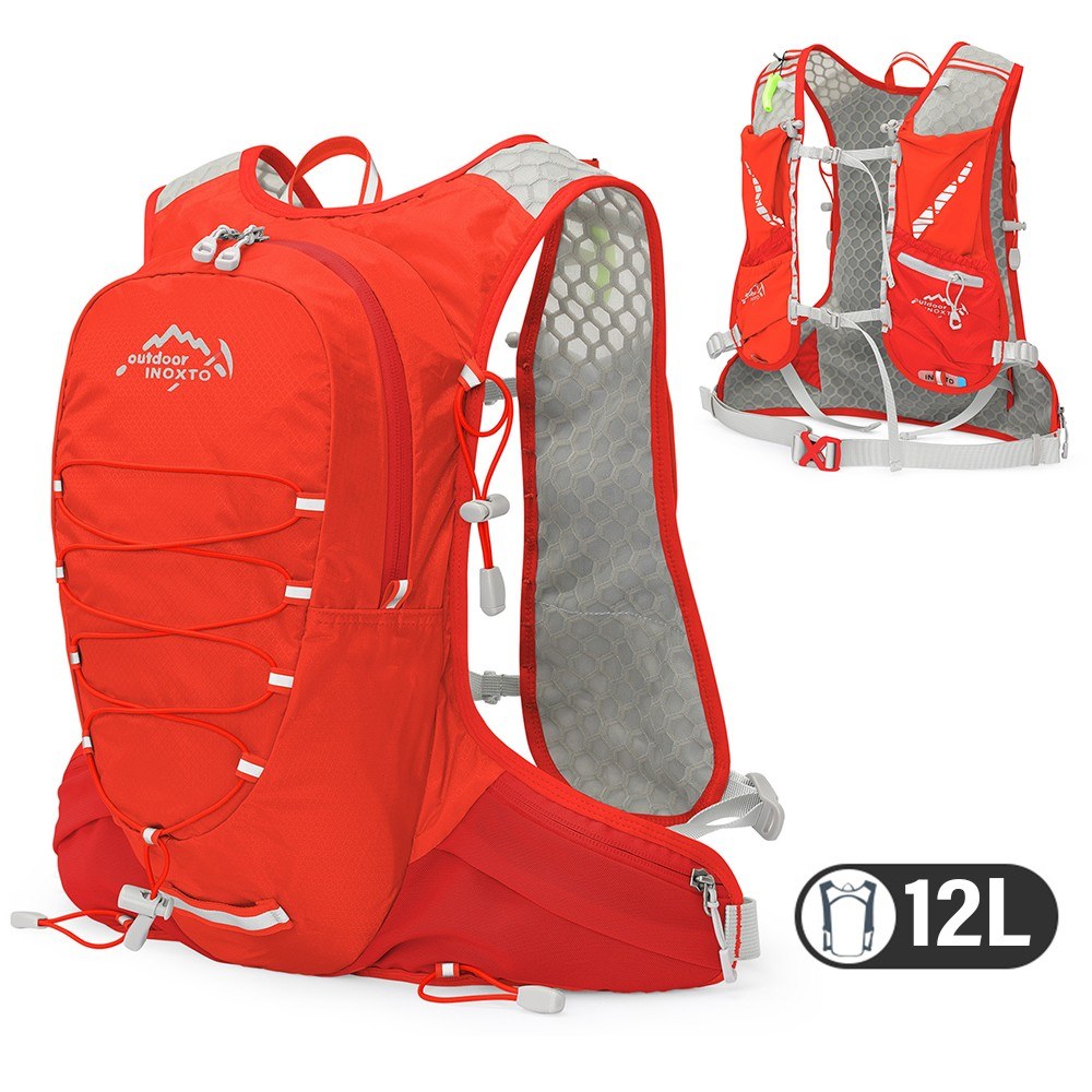 INOXTO 12L Lightweight Cycling Hydration Vest Pack for Outdoor Riding