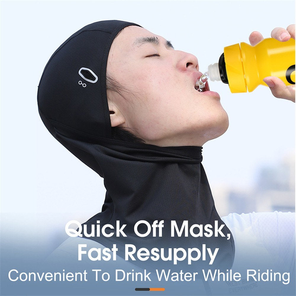 Summer Breathable Cycling Cap - Sunshine-Proof Sports Hat with Eyeglass Hole for Bike & Motorcycle Riding