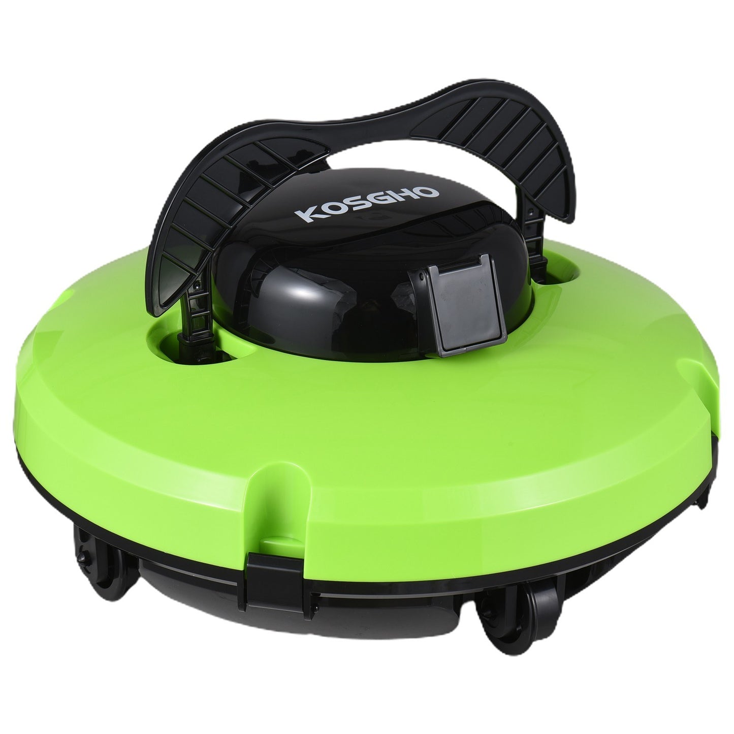 KOSGHO Dual Motor Cordless Robotic Pool Cleaner - Self-Parking Vacuum for Flat Ground Pools