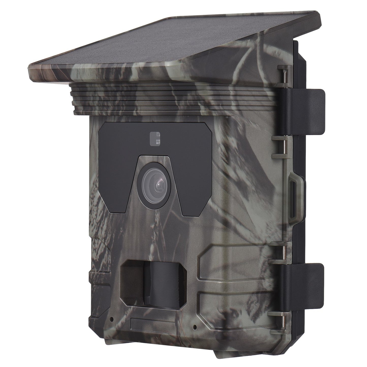 4K 50MP Solar Trail Camera with Night Vision, 120° Detection, 0.5s Trigger, Built-in Battery
