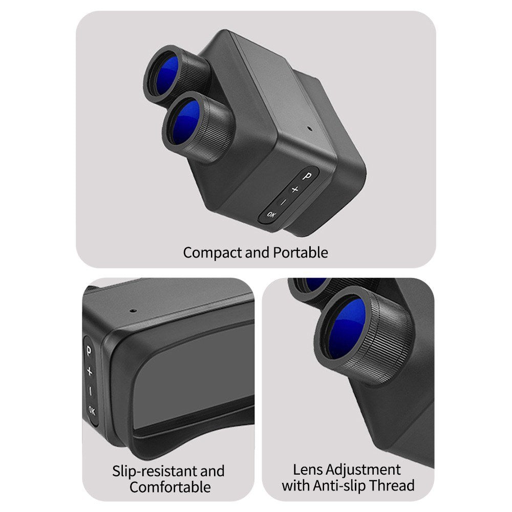 5X Digital Zoom Night Vision Binoculars with 850nm Infrared and 32GB Memory