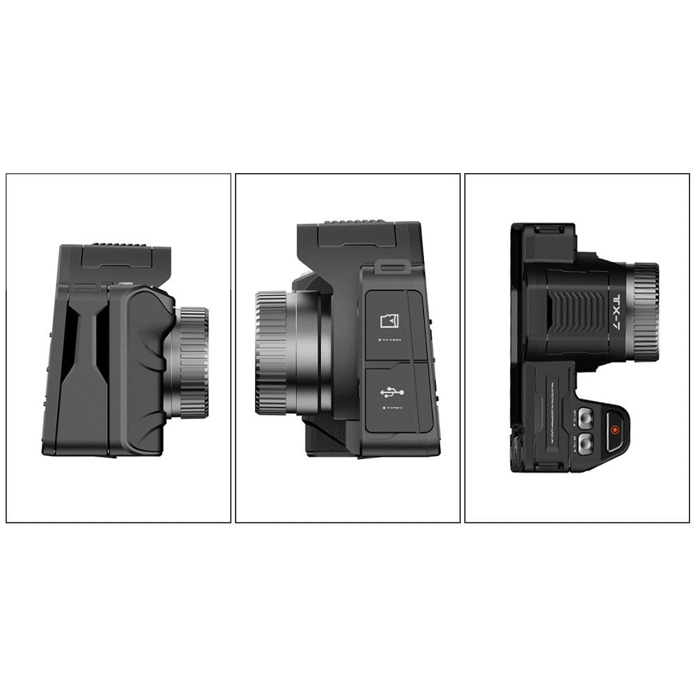 Night Vision Goggles with 4.2-Inch OLED Screen, 4K 40MP Camera, 7-Level Infrared, 10X Zoom, 5G WiFi, 64GB Memory Card