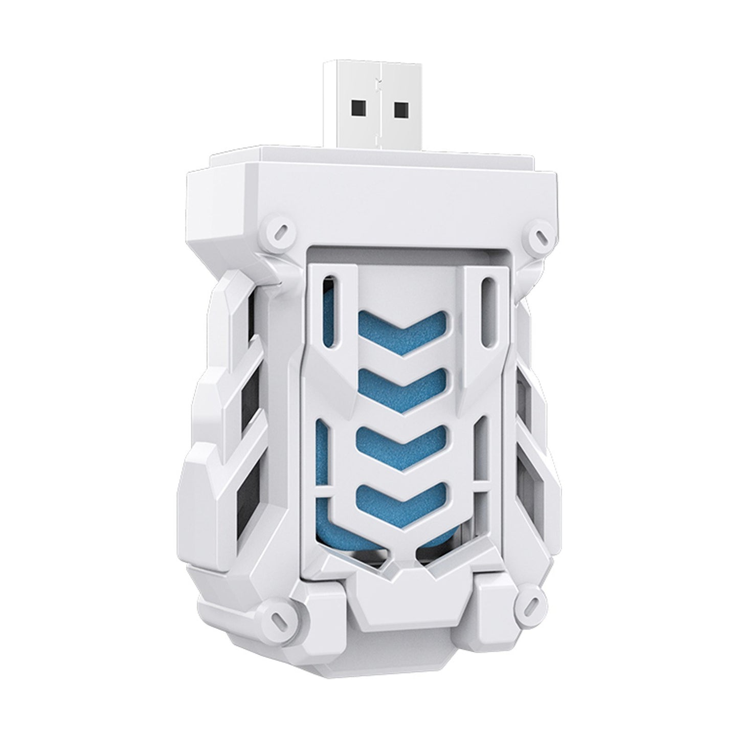 Portable USB Mosquito Repellent: Heated Electronic Killer with 4 Tablets for Indoor & Outdoor Use - Camping, Hiking, Fishing, Travel