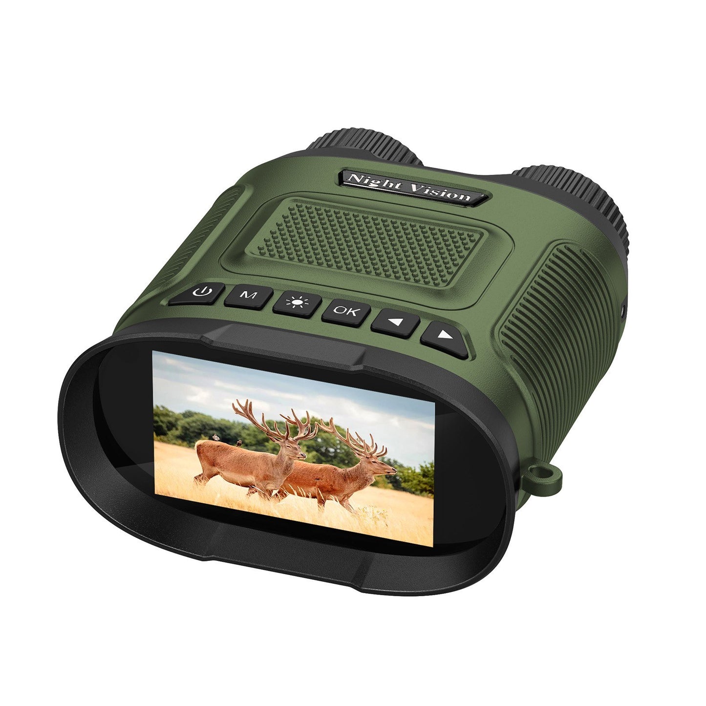 2.5K UHD Infrared Night Vision Binocular Telescope, 40MP Digital Camera, 8X Zoom, 350m IR Range