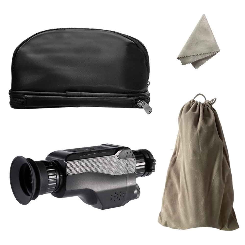 Digital Infrared Night Vision Monocular 4-32x Zoom Telescope with 1.5 TFT Screen for Hunting, Wildlife Observation, and Camping