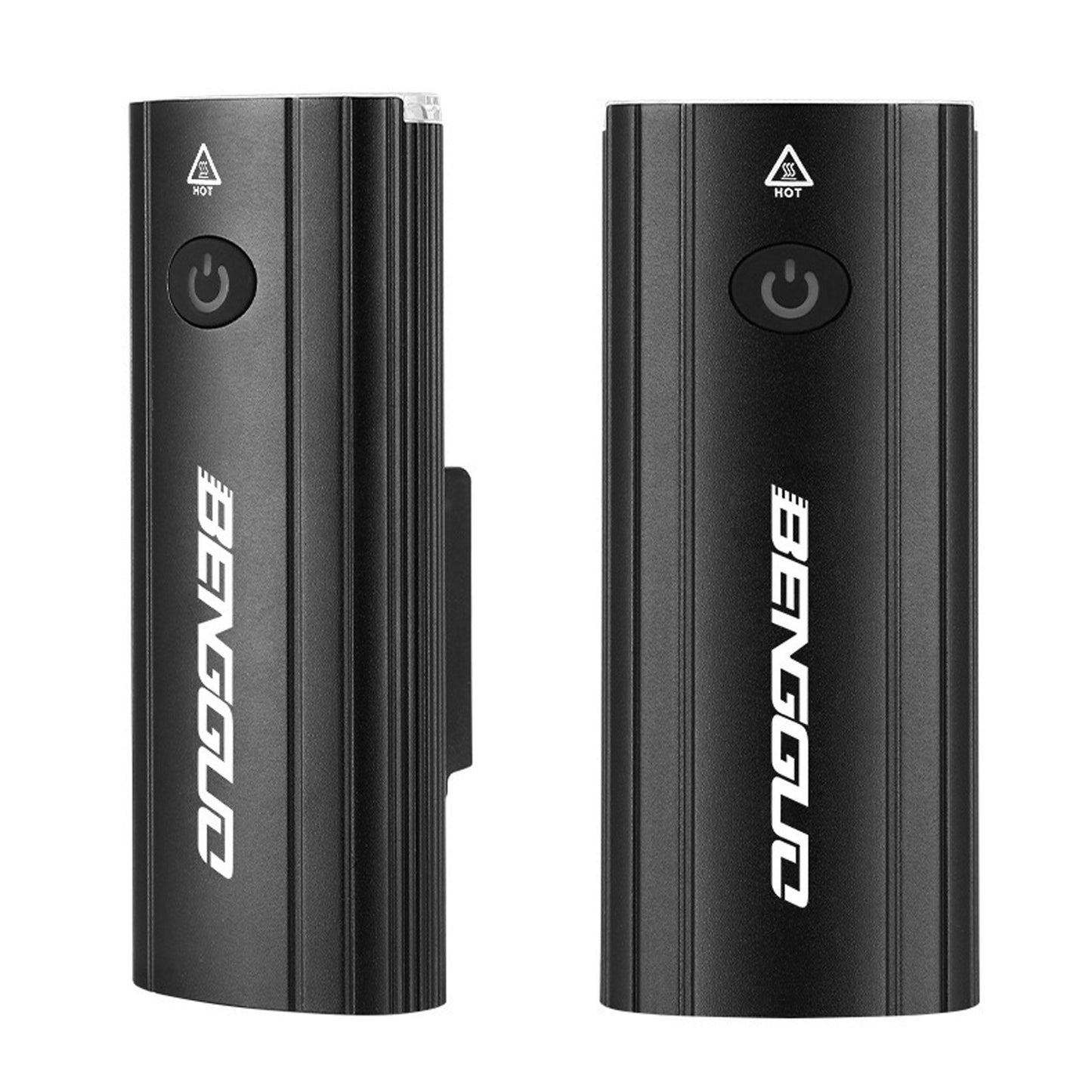 Rechargeable LED Bike Headlight - USB Charging, Water-Resistant, 3000mAh Power Bank with Adjustable Mount