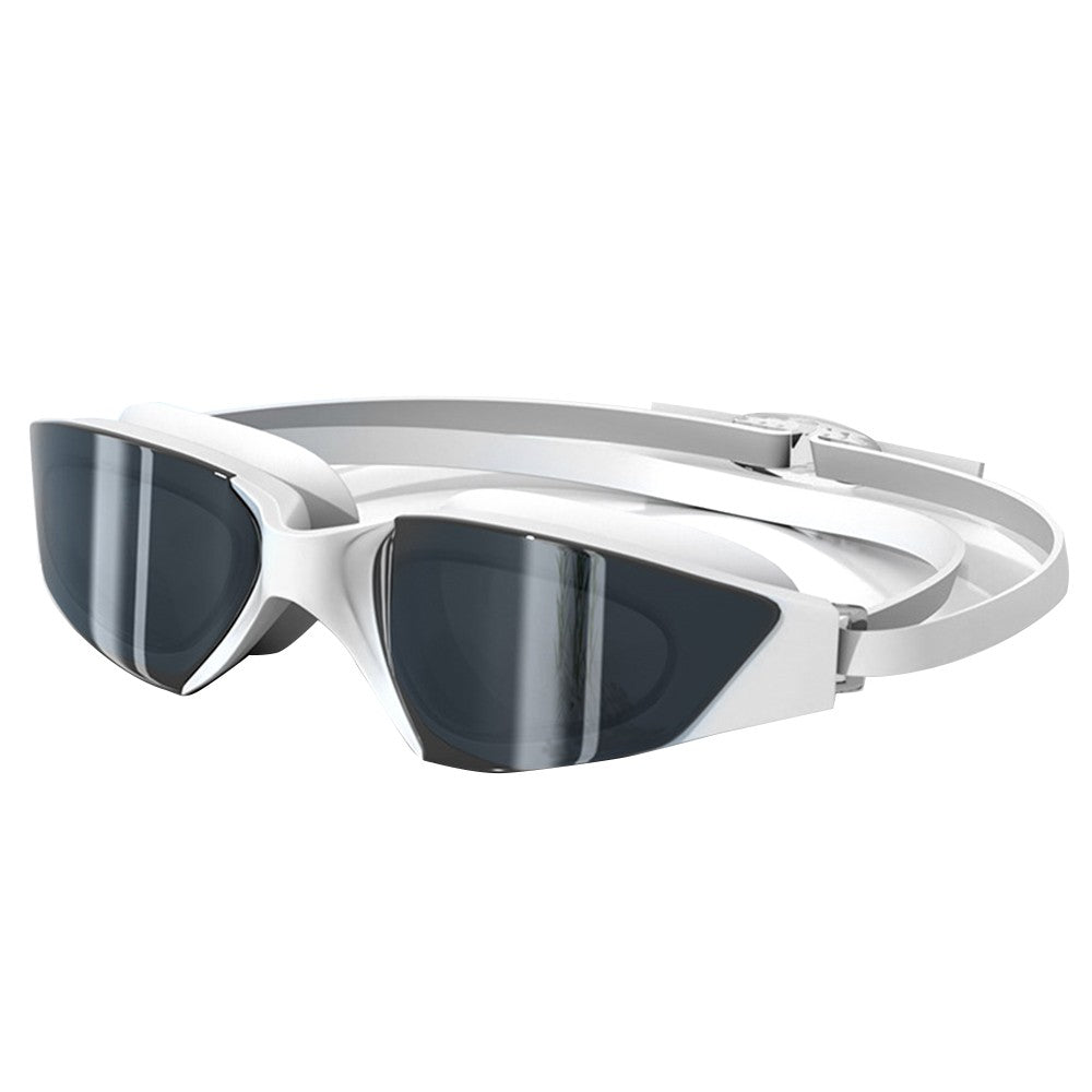Adult Swimming Goggles - Leakproof 3D Silicone Seal, Wide-Angle View, Anti-UV, Anti-Fog, Flexible Fit for Various Face Types