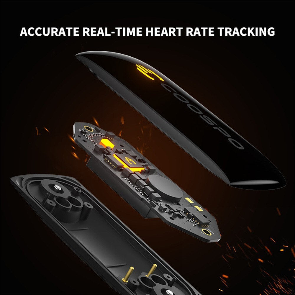 COOSPO H9Z Heart Rate Monitor Chest Strap with BT 5.0/ANT+ for Fitness, Yoga, Riding, Running
