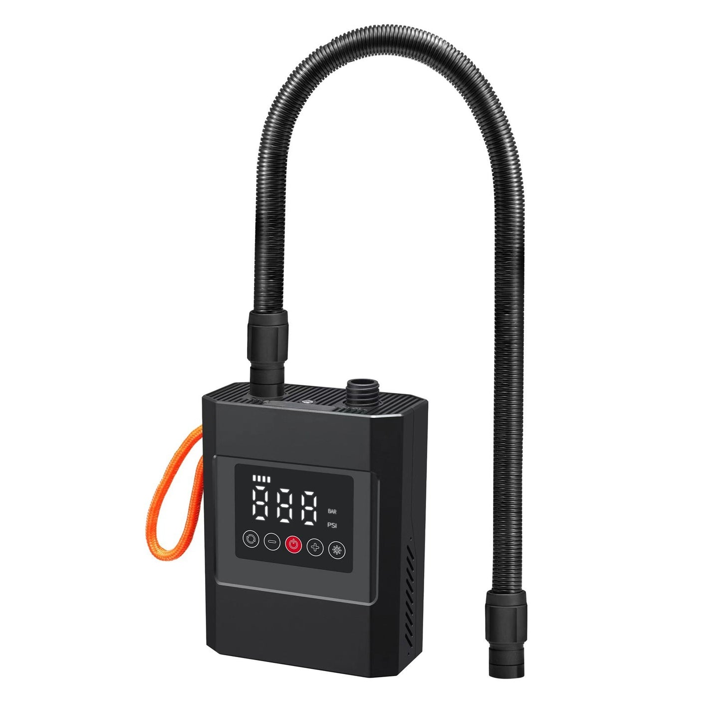20PSI High-Pressure Electric Pump for Paddle Boards & Inflatables - Portable Air Compressor with 6 Nozzles