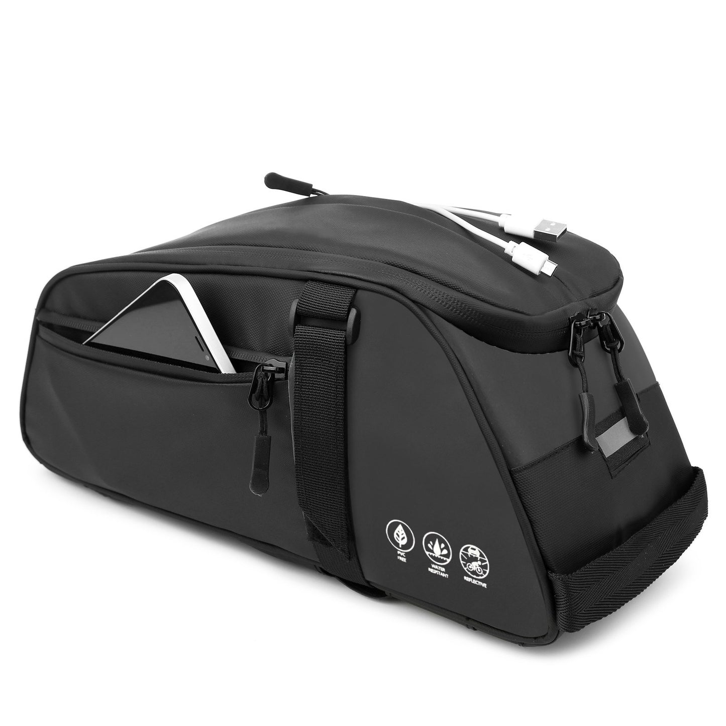Waterproof Cycling Bag - Rear Rack, Backpack & Shoulder Bag