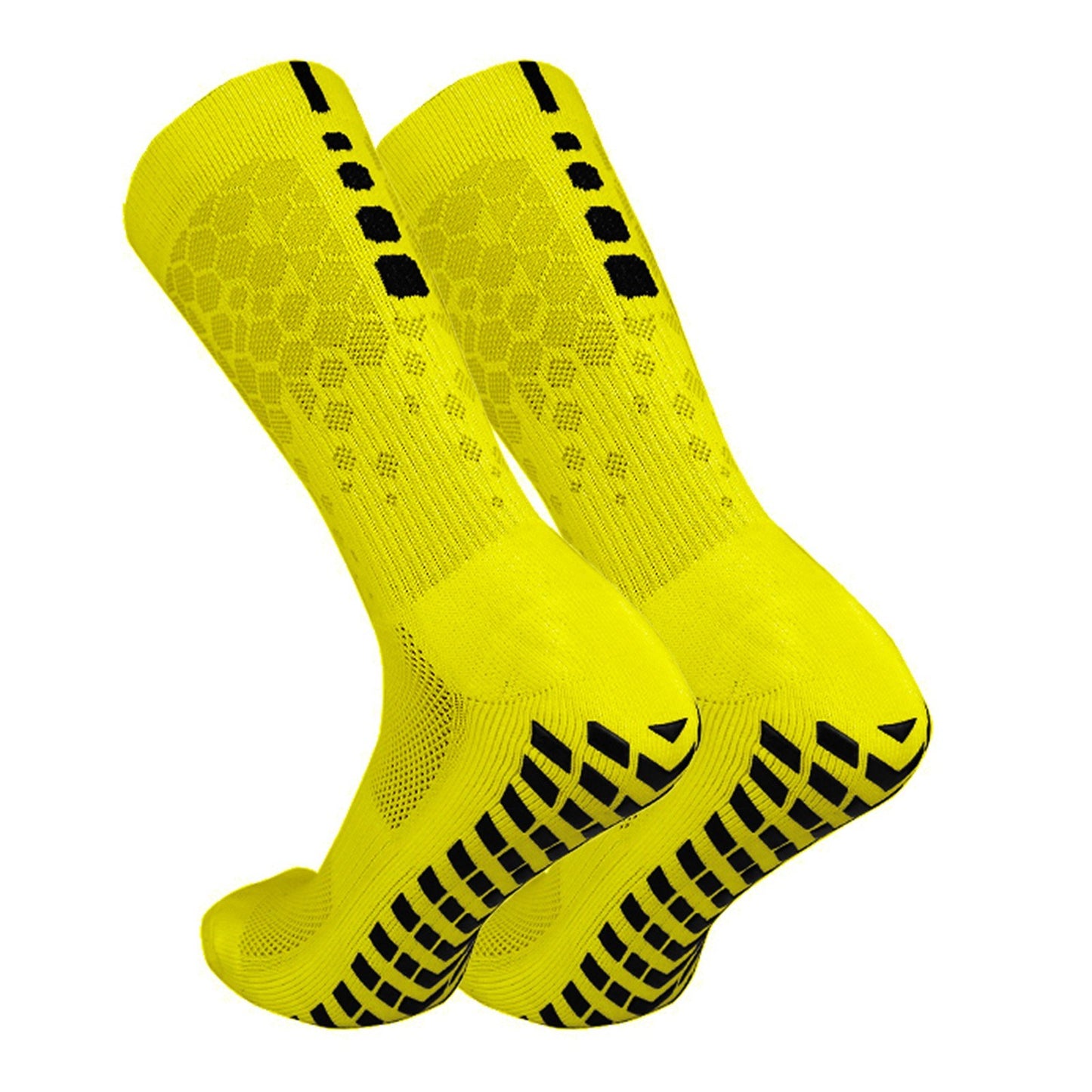 Unisex Non-Slip Soccer Socks with Grippers - Breathable Athletic Socks for Yoga, Football, and Gym