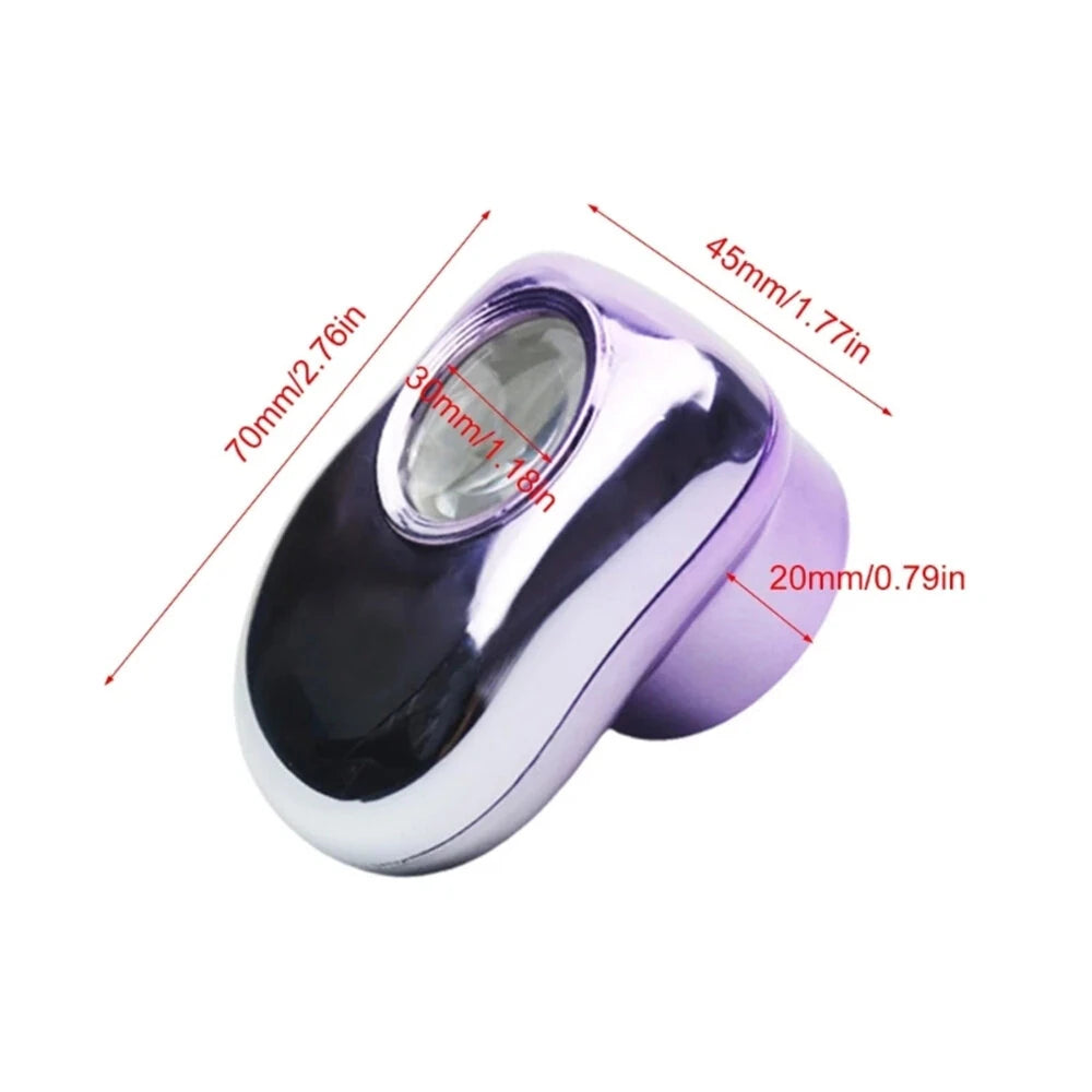 Handheld 40x Magnifying Glass with LED Light - 30mm Lens for Jewelers, Crafts & Seniors