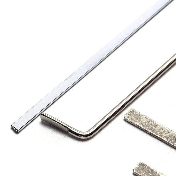 DANIU 5pcs Stainless Steel Double Row Lock Pick Tension Tools