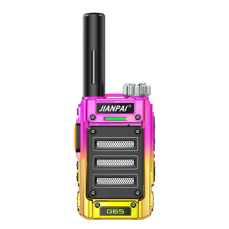 Jianpai G65 UHF High-Power Walkie Talkie, One-Key Frequency Matching, 7-Day Standby, Type-C Charging, Mini Handheld Portable Two-Way Radio