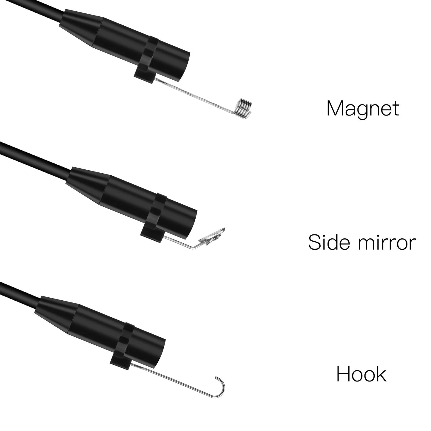 AN100 14mm Lens Endoscope Camera for Cars, Micro USB Type-C Android Smartphone PC, IP67 Waterproof Inspection