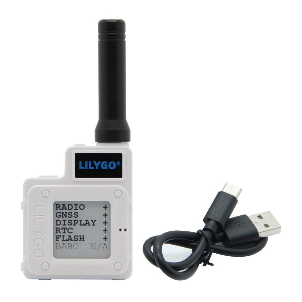 LILYGO® T-Echo SoftRF NRF52840 LoRa Module SX1262 433/868/915MHz with L76K GPS, 1.54 E-Paper, BME280 Sensor for Arduino