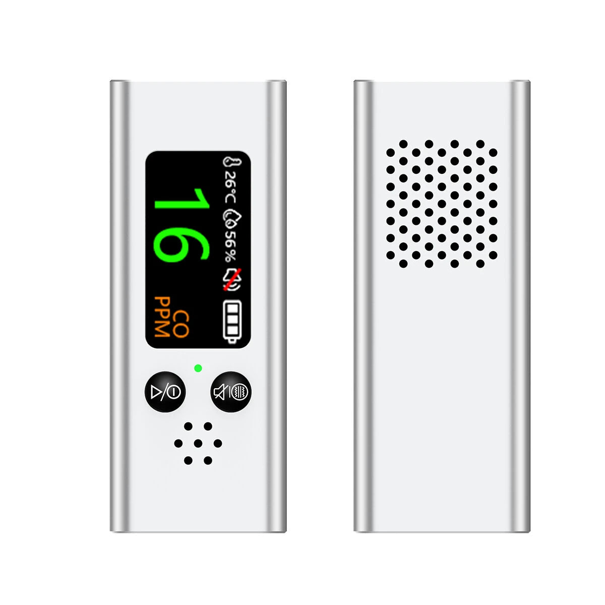 XYZ-123 Carbon Monoxide Tester, 0-999 PPM CO Monitor with TFT Screen & USB-C Charging