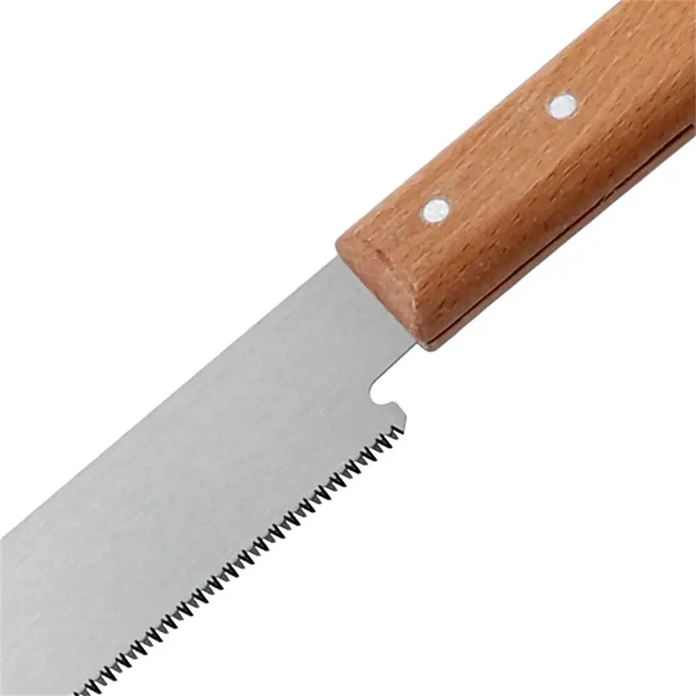 Precision SK5 Steel Woodworking Saw with 3-Edge Teeth for DIY Carpentry, Decoration & Garden Pruning