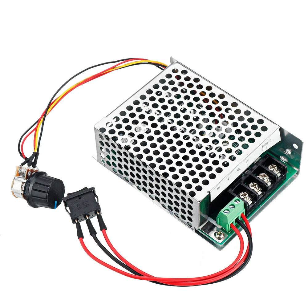 40A 2000W PWM DC Motor Speed Controller with Forward/Reverse Switch for 12V-48V Applications