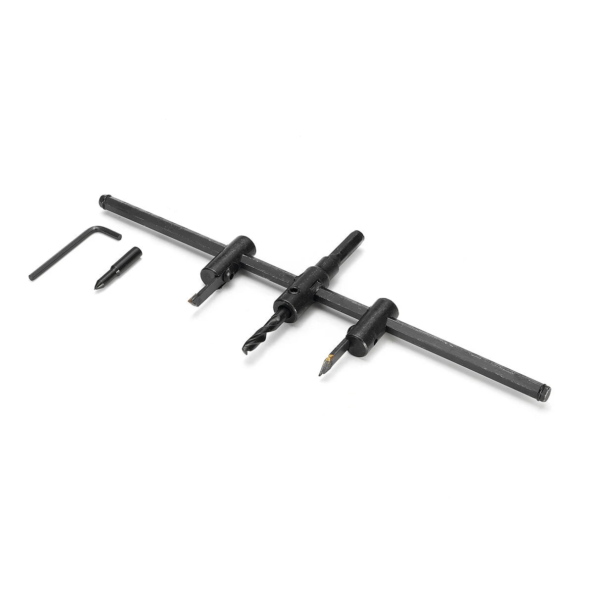 Adjustable Circle Hole Cutter Drill Bit Saw for Wood & Drywall (40-300mm)