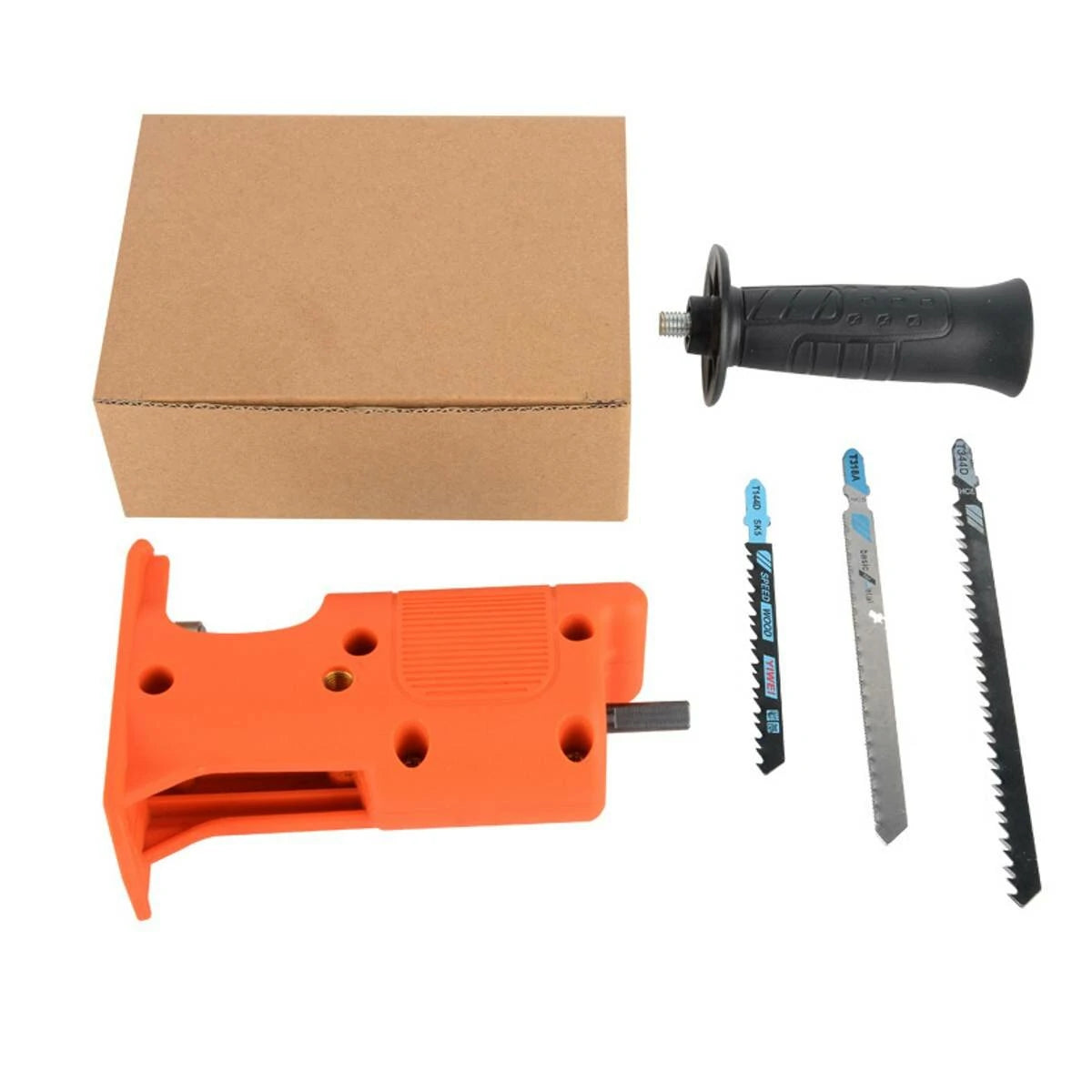 Drillpro Reciprocating Saw Adapter for Electric Drill - Wood & Metal Cutting