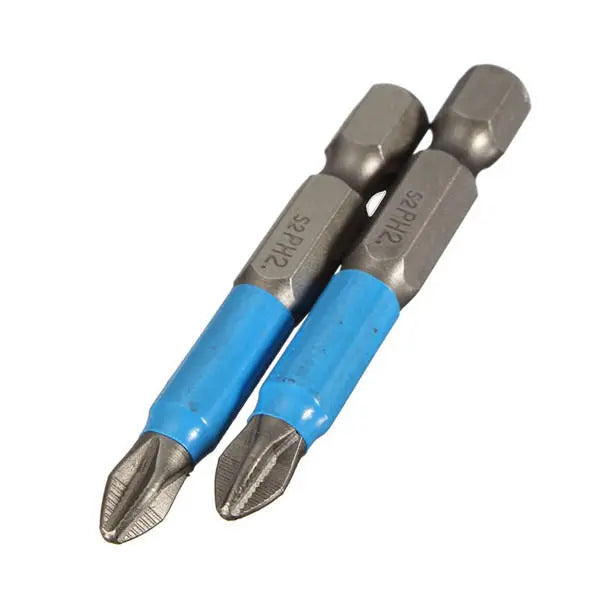 10pcs PH2 Magnetic Anti-Slip 50mm Screwdriver Bit Set