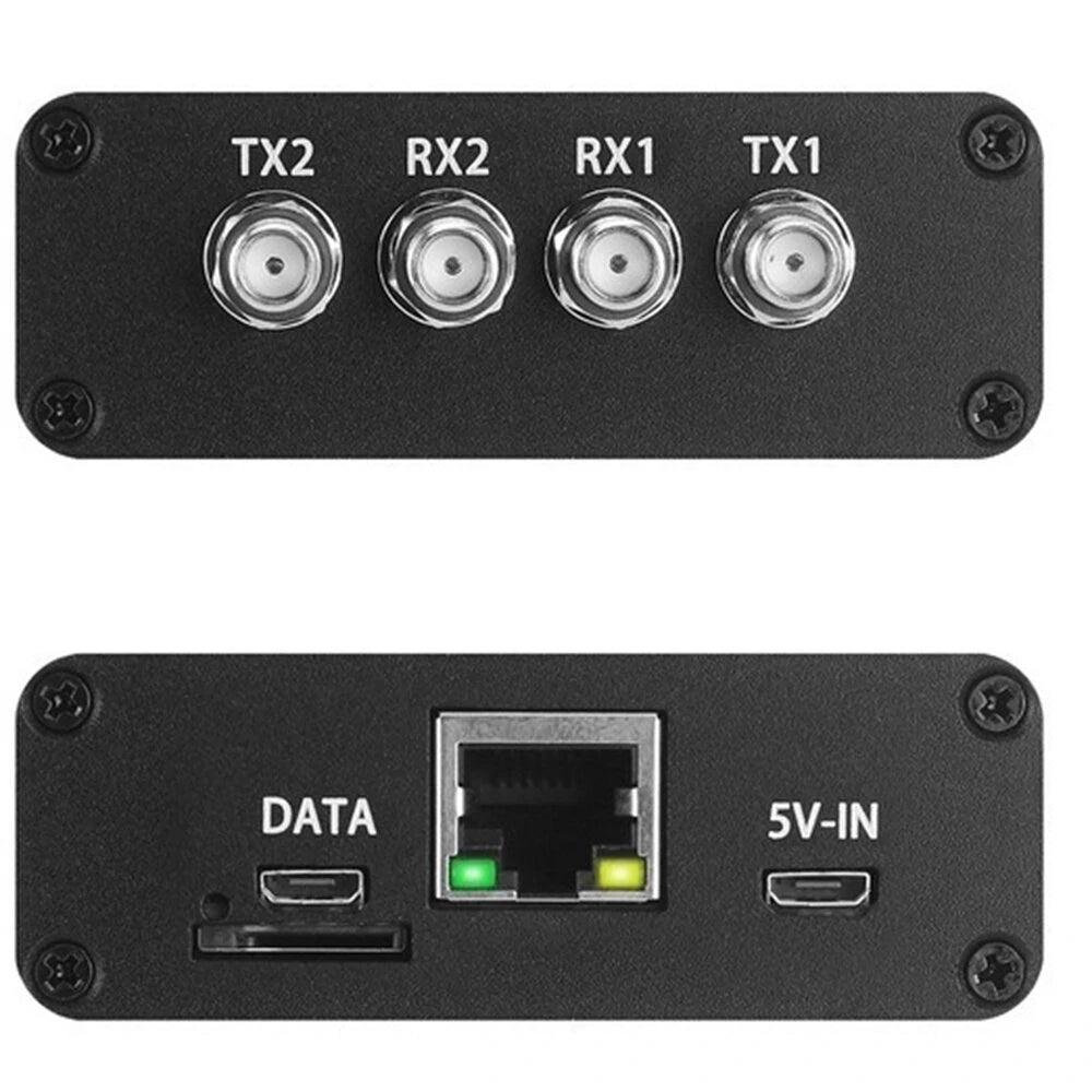 Advanced PLUTO+ Software Defined Radio: 2TX/2RX, 70MHz-6GHz, AD9363 ADC/DAC, VCTCXO 40MHz, Gigabit Ethernet, USB OTG, Micro SD Booting