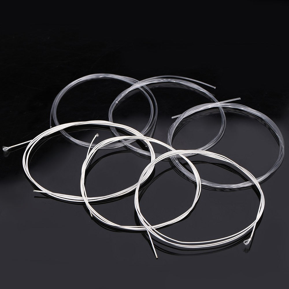 Super Light SC12 Classic Acoustic Guitar Strings Set - Nylon Silver Plated