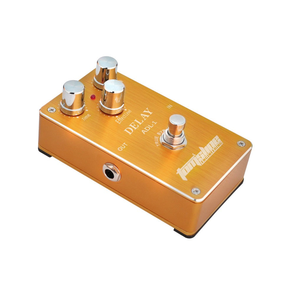Aroma ADL-1 Electric Guitar Delay Pedal - Aluminum Housing, True Bypass
