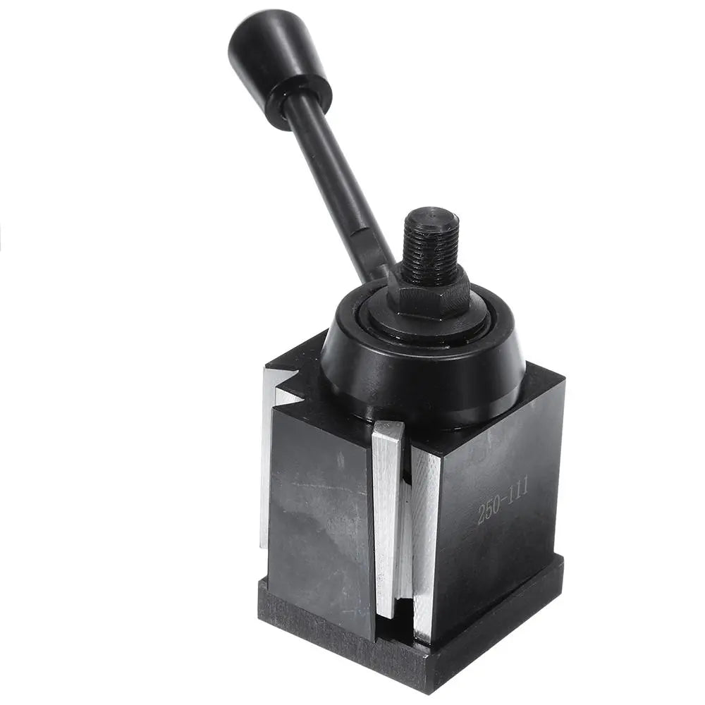 Machifit AXA DMC-250-111 Wedge Tool Post, 12 Swing CNC Quick Change Lathe Tool Holder