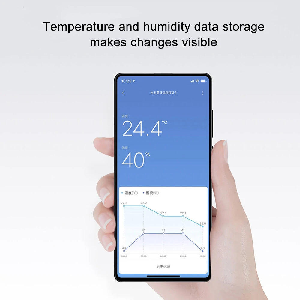 Xiaomi Mijia Smart LCD Bluetooth Thermometer & Humidity Sensor 2-Pack