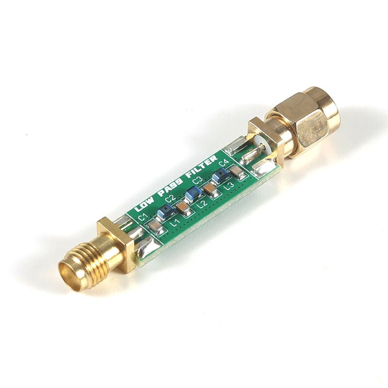 High-Performance Low-Pass Filter Connector 28mm x 9mm for Medium/Shortwave Signal Noise Reduction