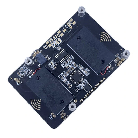 Raspberry Pi USB Audio Expansion Board with Headphone Port for Pi 4B/5