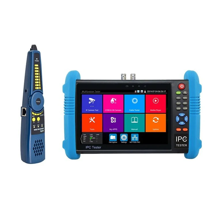 7 4K IPC-9800CADHS Plus+ CCTV Camera & PoE Tester for Video Surveillance