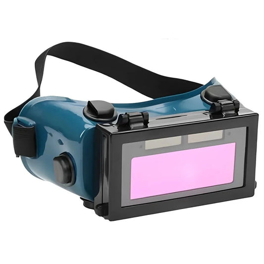 Auto-Darkening Solar Welding Goggles with Adjustable Settings for Versatile Grinding & Welding
