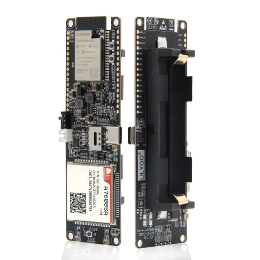 LILYGO® T-A7608SA-H Development Board: ESP32, SIM LTE, GPS Antenna, WiFi, Bluetooth Module