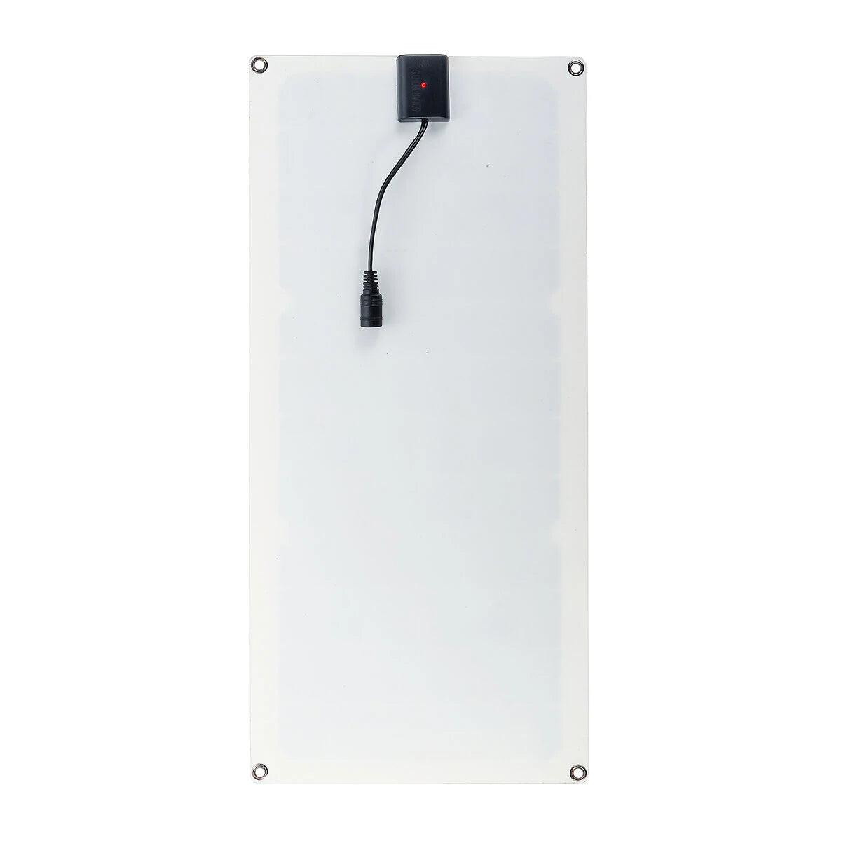 30W Mono Solar Charging Panel with Suckers & Carabiner for Dual Output - 12V/5V Camping Fan/Lamp/Power Generator System