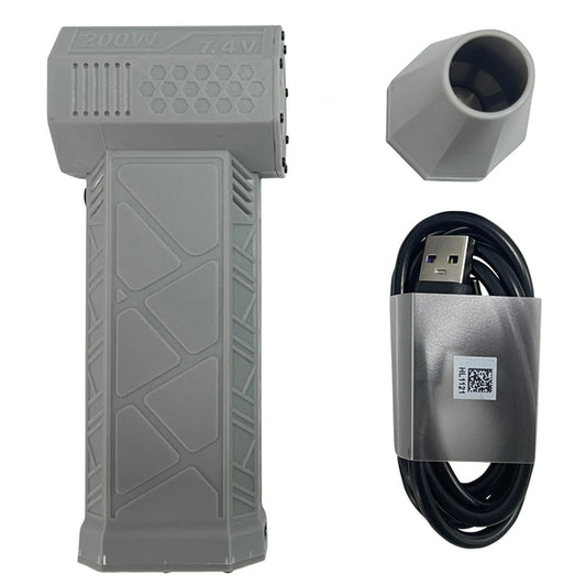 Portable Brushless Fan: High-Speed Motor, 3000mAh Quick Charge Battery, Lightweight Cooling Solution