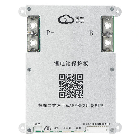 JK-B2A8S20P Smart BMS 4S-8S 12V/24V Battery with 2A Active Balancing & Heat Function