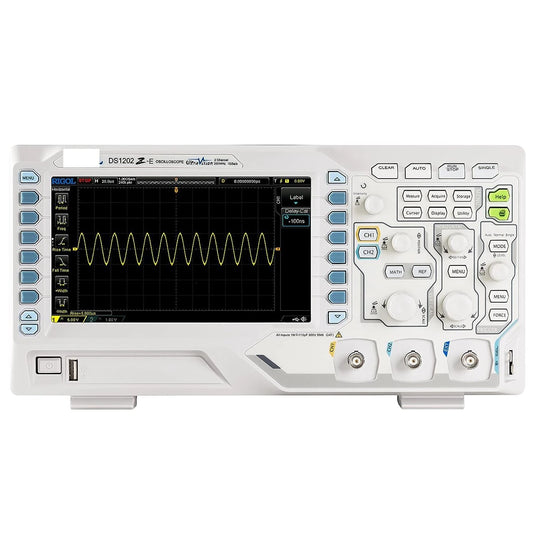 DS1202Z-E 7 Digital Oscilloscope - 2 Channels, 200MHz, 1GSa/s, 24Mpts Memory