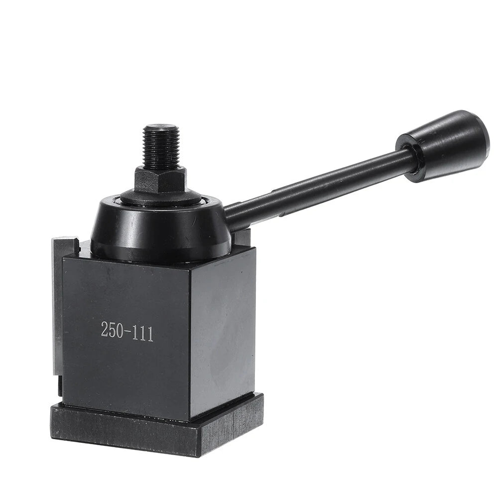 Machifit AXA DMC-250-111 Wedge Tool Post, 12 Swing CNC Quick Change Lathe Tool Holder